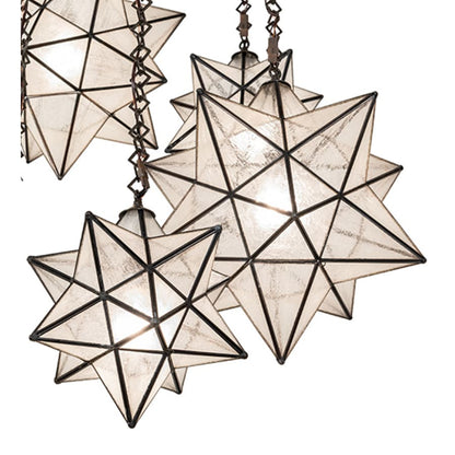 Meyda Tiffany 5 Light 38" Wide Multi Light Pendant