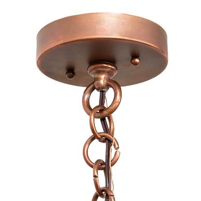 Meyda Tiffany 4 Light 14" Wide Taper Candle Pendant