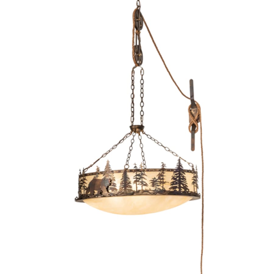 Meyda Tiffany 6 Light 20" Wide Pendant
