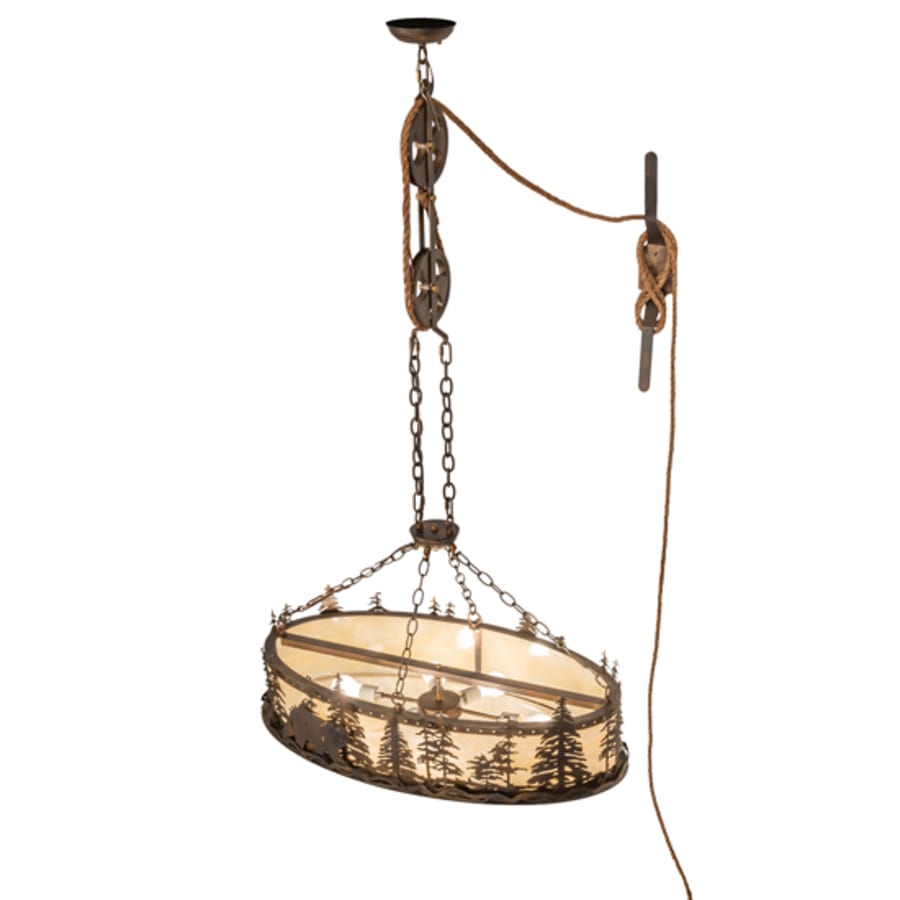 Meyda Tiffany 6 Light 20" Wide Pendant