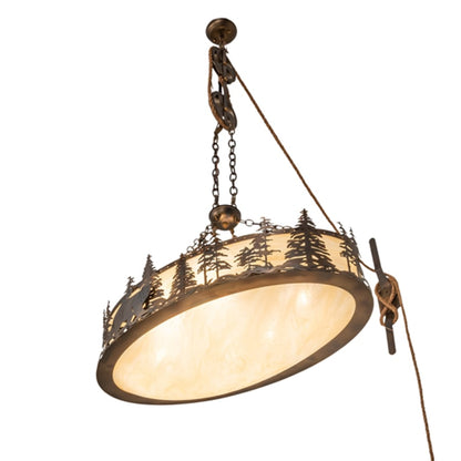 Meyda Tiffany 6 Light 20" Wide Pendant