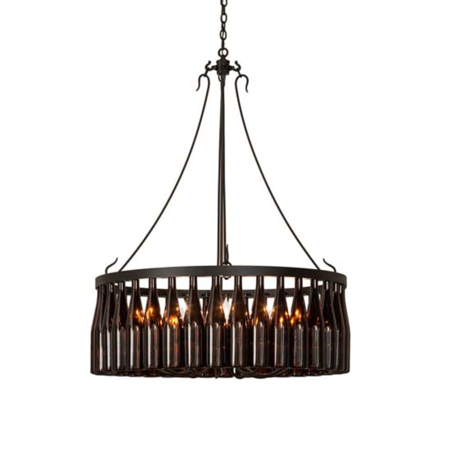 Meyda Tiffany Tuscan Vineyard 12 Light 36" Wide Ring Chandelier