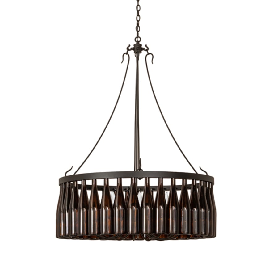 Meyda Tiffany Tuscan Vineyard 12 Light 36" Wide Ring Chandelier