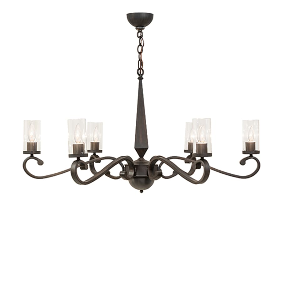 Meyda Tiffany Muirfield 6 Light 42" Wide Chandelier