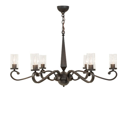 Meyda Tiffany Muirfield 6 Light 42" Wide Chandelier