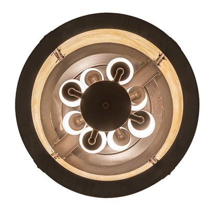 Meyda Tiffany 8 Light 18" Wide Pendant