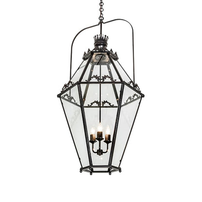 Meyda Tiffany 3 Light 26" Wide Taper Candle Pendant