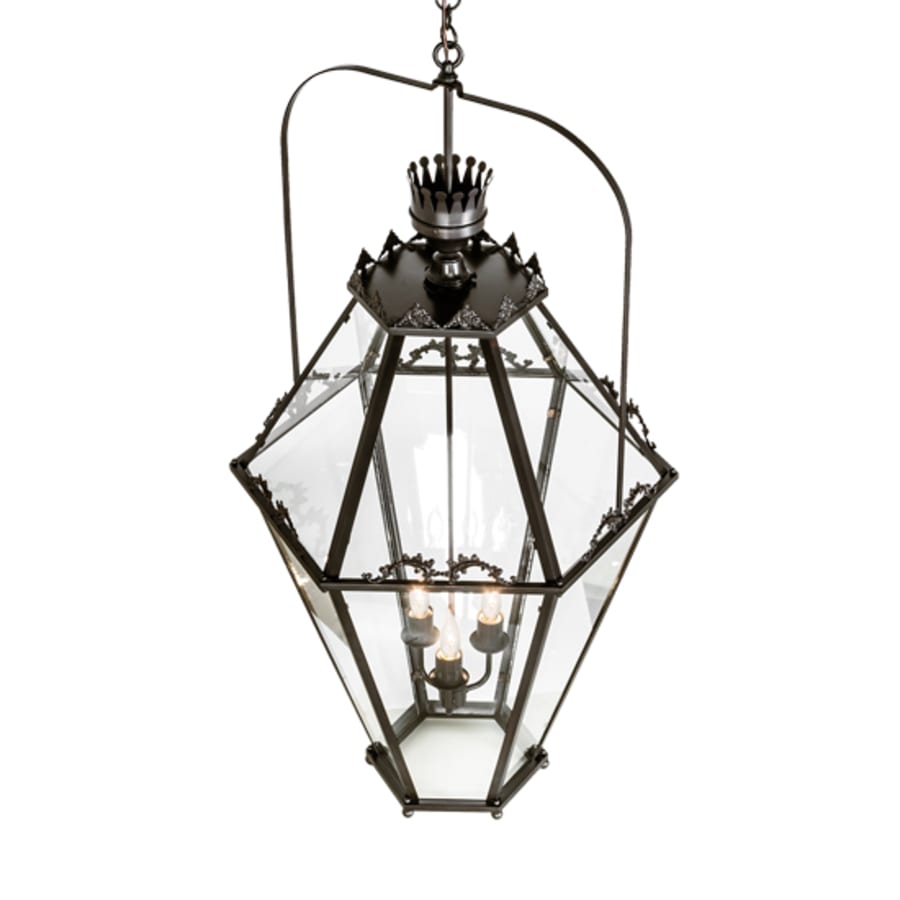Meyda Tiffany 3 Light 26" Wide Taper Candle Pendant