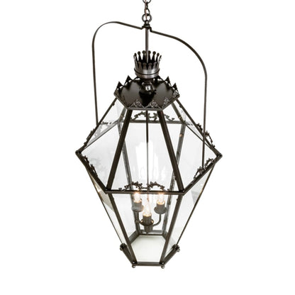 Meyda Tiffany 3 Light 26" Wide Taper Candle Pendant