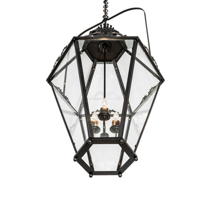 Meyda Tiffany 3 Light 26" Wide Taper Candle Pendant