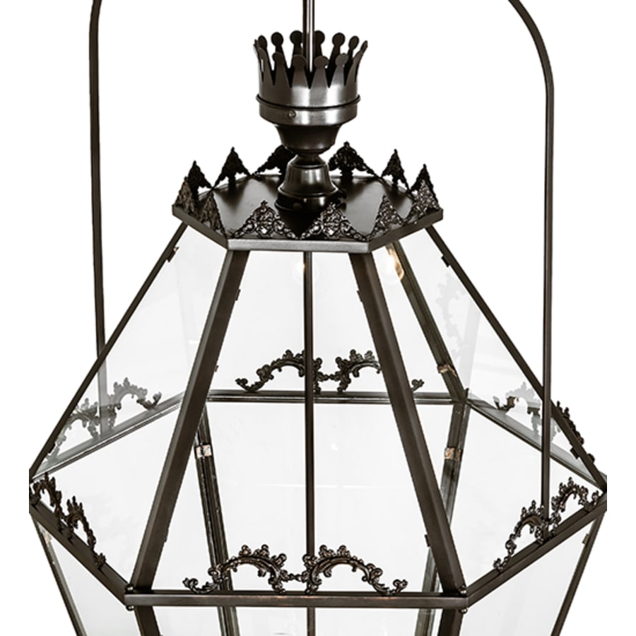 Meyda Tiffany 3 Light 26" Wide Taper Candle Pendant