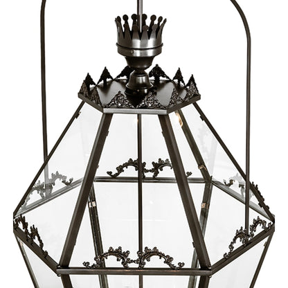 Meyda Tiffany 3 Light 26" Wide Taper Candle Pendant