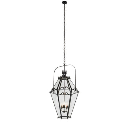 Meyda Tiffany 3 Light 26" Wide Taper Candle Pendant