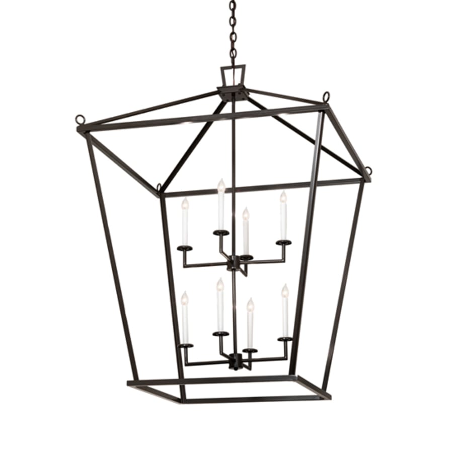 Meyda Tiffany 8 Light 51" Wide Taper Candle Pendant