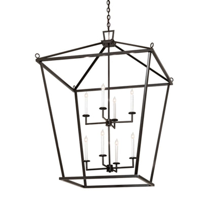 Meyda Tiffany 8 Light 51" Wide Taper Candle Pendant