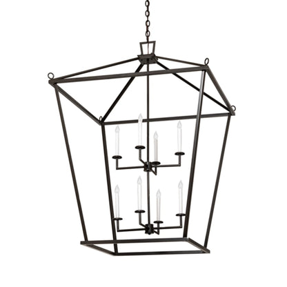 Meyda Tiffany 8 Light 51" Wide Taper Candle Pendant