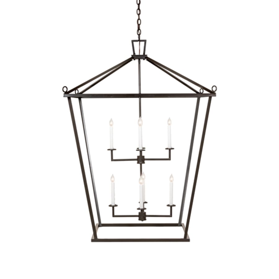 Meyda Tiffany 8 Light 51" Wide Taper Candle Pendant
