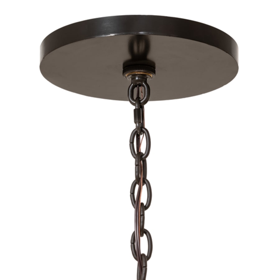 Meyda Tiffany 8 Light 51" Wide Taper Candle Pendant