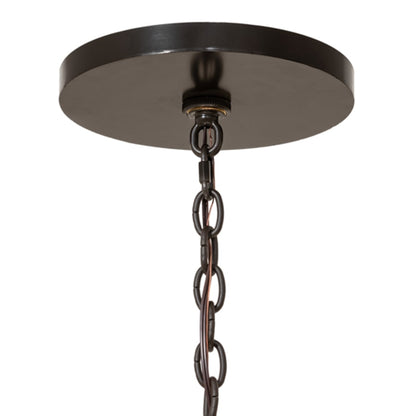 Meyda Tiffany 8 Light 51" Wide Taper Candle Pendant