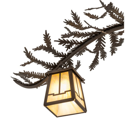 Meyda Tiffany Pine Branch 6 Light 45" Wide Chandelier