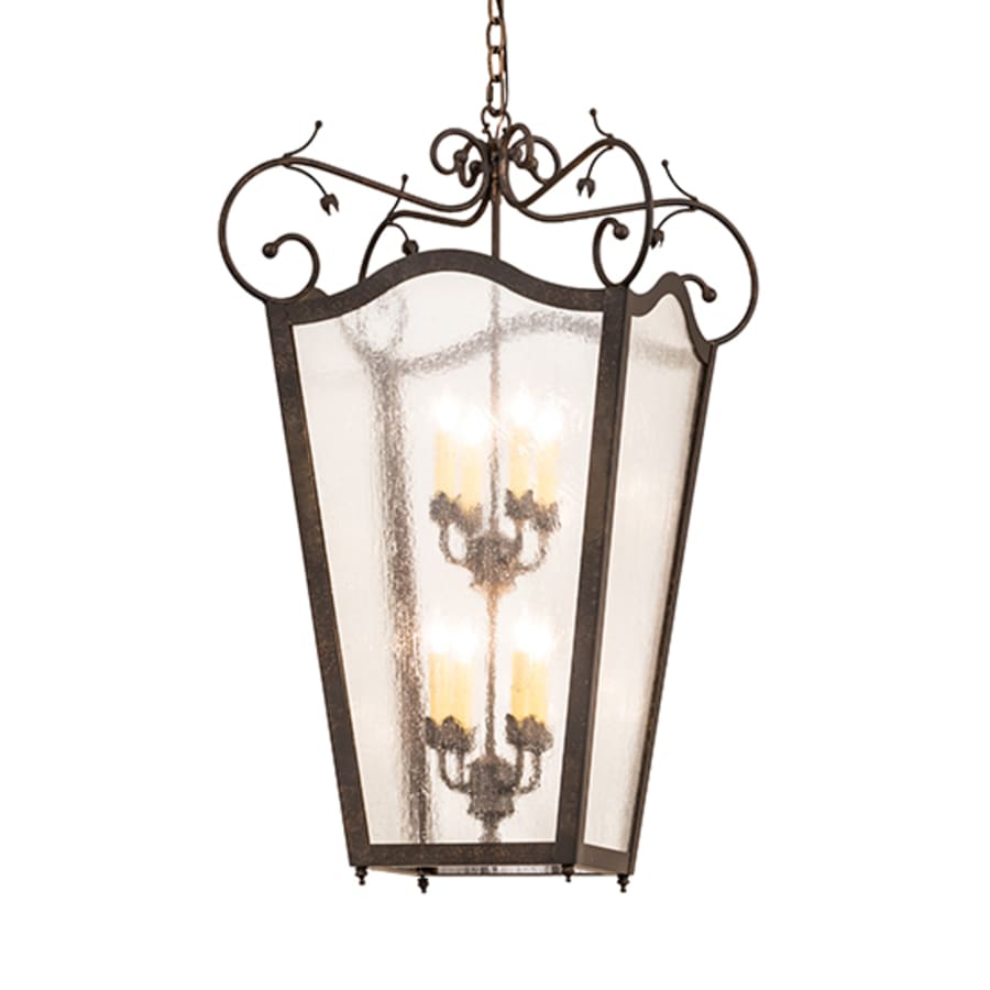 Meyda Tiffany 8 Light 29" Wide Taper Candle Pendant