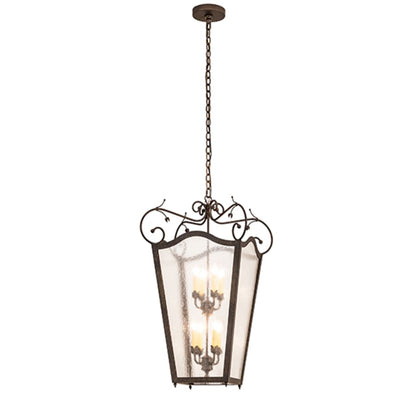 Meyda Tiffany 8 Light 29" Wide Taper Candle Pendant