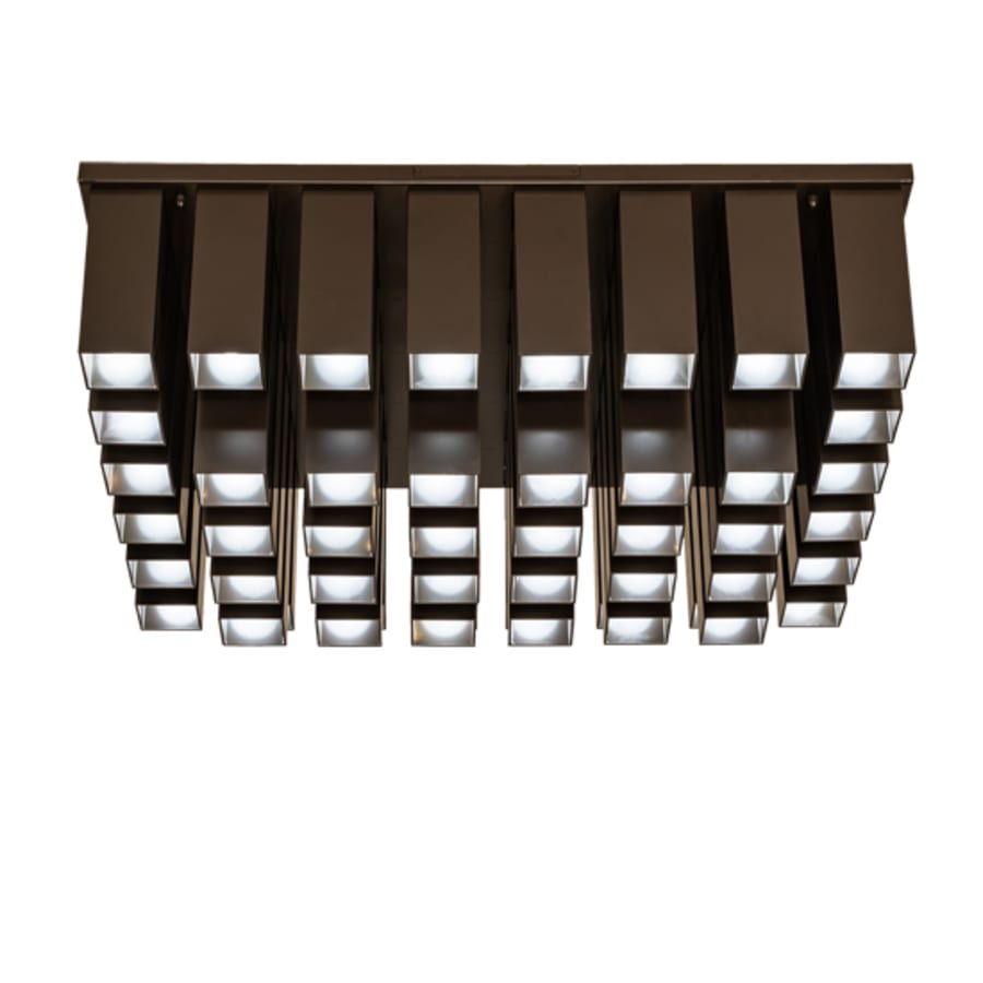 Meyda Tiffany Cityscape Vista 48 Light 35" Wide Flush Mount Ceiling Fixture