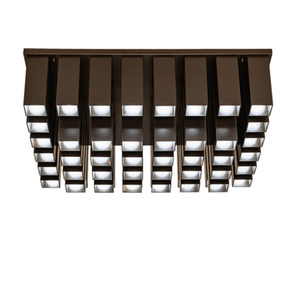 Meyda Tiffany Cityscape Vista 48 Light 35" Wide Flush Mount Ceiling Fixture