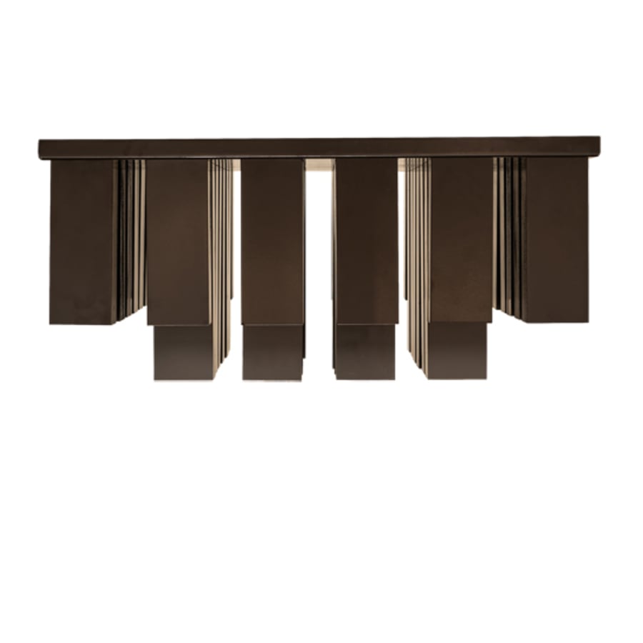 Meyda Tiffany Cityscape Vista 48 Light 35" Wide Flush Mount Ceiling Fixture