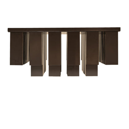 Meyda Tiffany Cityscape Vista 48 Light 35" Wide Flush Mount Ceiling Fixture