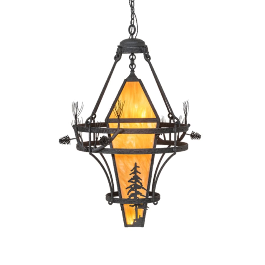 Meyda Tiffany 3 Light 36" Wide Pendant