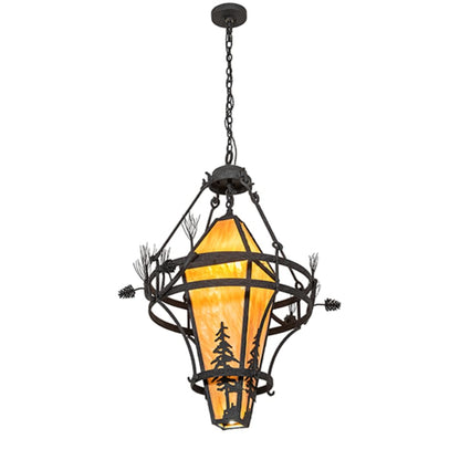 Meyda Tiffany 3 Light 36" Wide Pendant