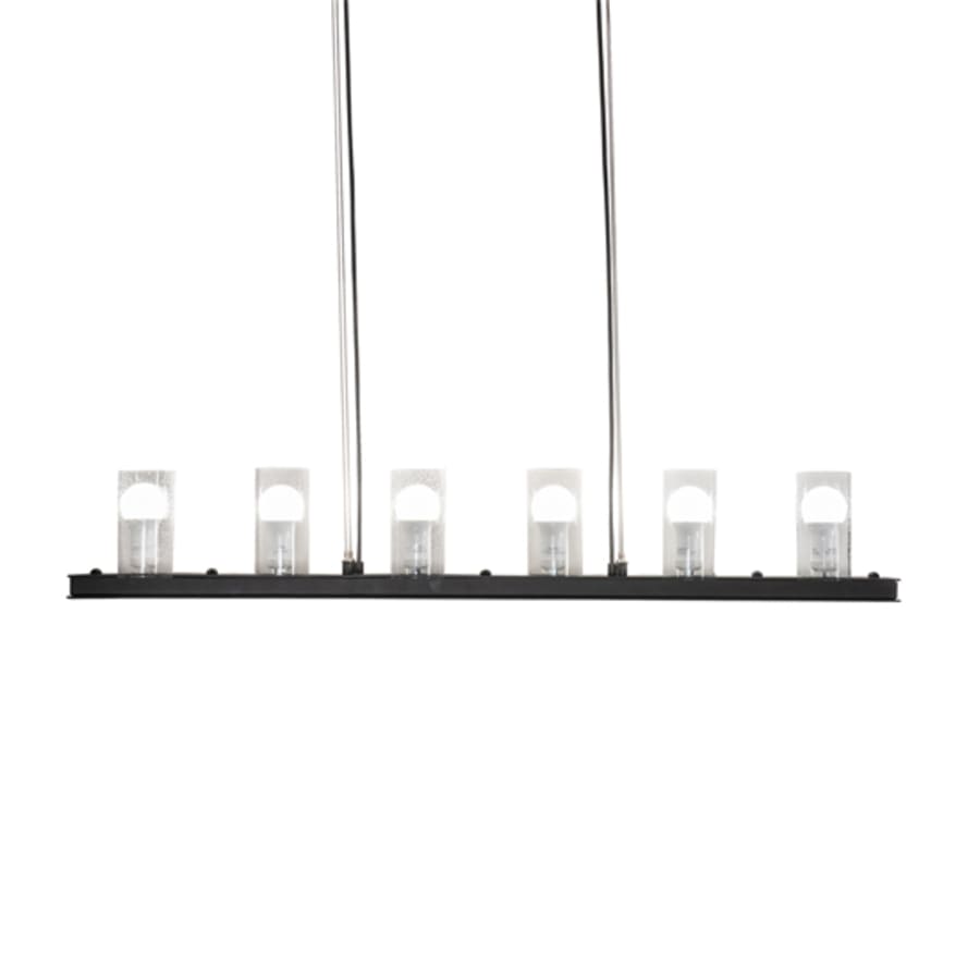 Meyda Tiffany 6 Light 44" Wide Linear Pendant