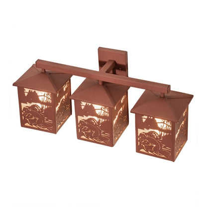 Meyda Tiffany 3 Light 13" Tall Wall Sconce