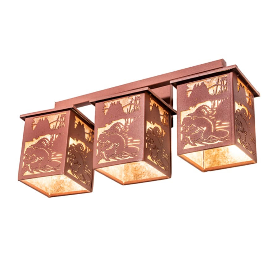 Meyda Tiffany 3 Light 13" Tall Wall Sconce