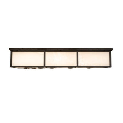 Meyda Tiffany Mountain Pine 6 Light 50" Wide Flush Mount Ceiling Fixture