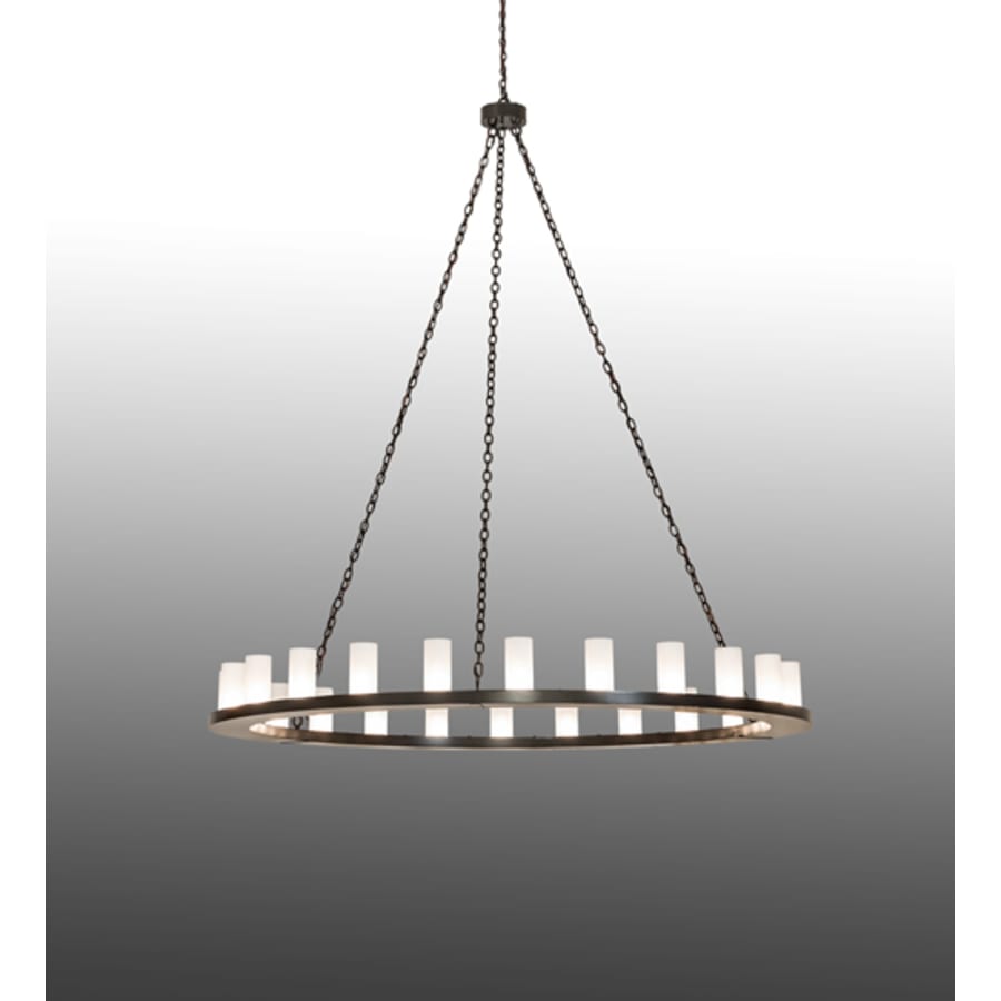 Meyda Tiffany Loxley 24 Light 72" Wide Ring Chandelier