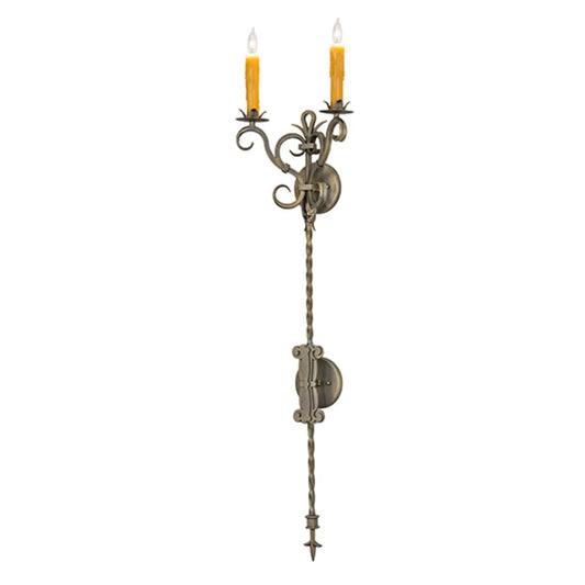 Meyda Tiffany 2 Light 48" Tall Wall Sconce