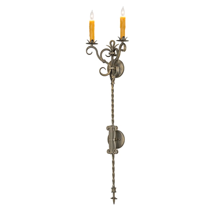 Meyda Tiffany 2 Light 48" Tall Wall Sconce