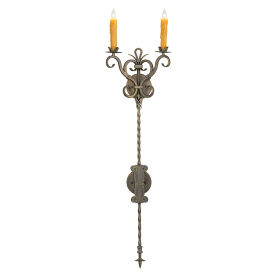 Meyda Tiffany 2 Light 48" Tall Wall Sconce