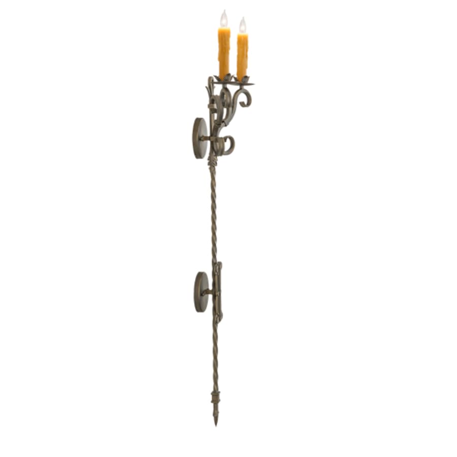 Meyda Tiffany 2 Light 48" Tall Wall Sconce