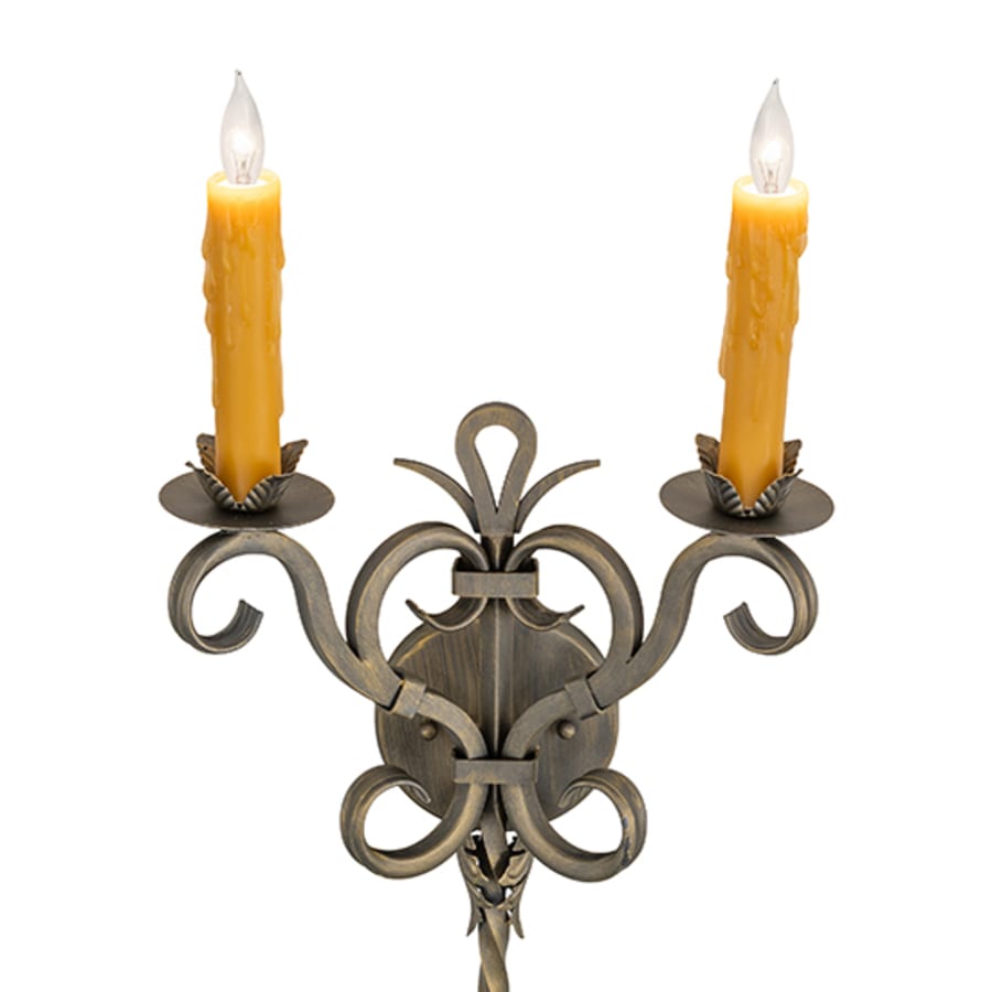 Meyda Tiffany 2 Light 48" Tall Wall Sconce