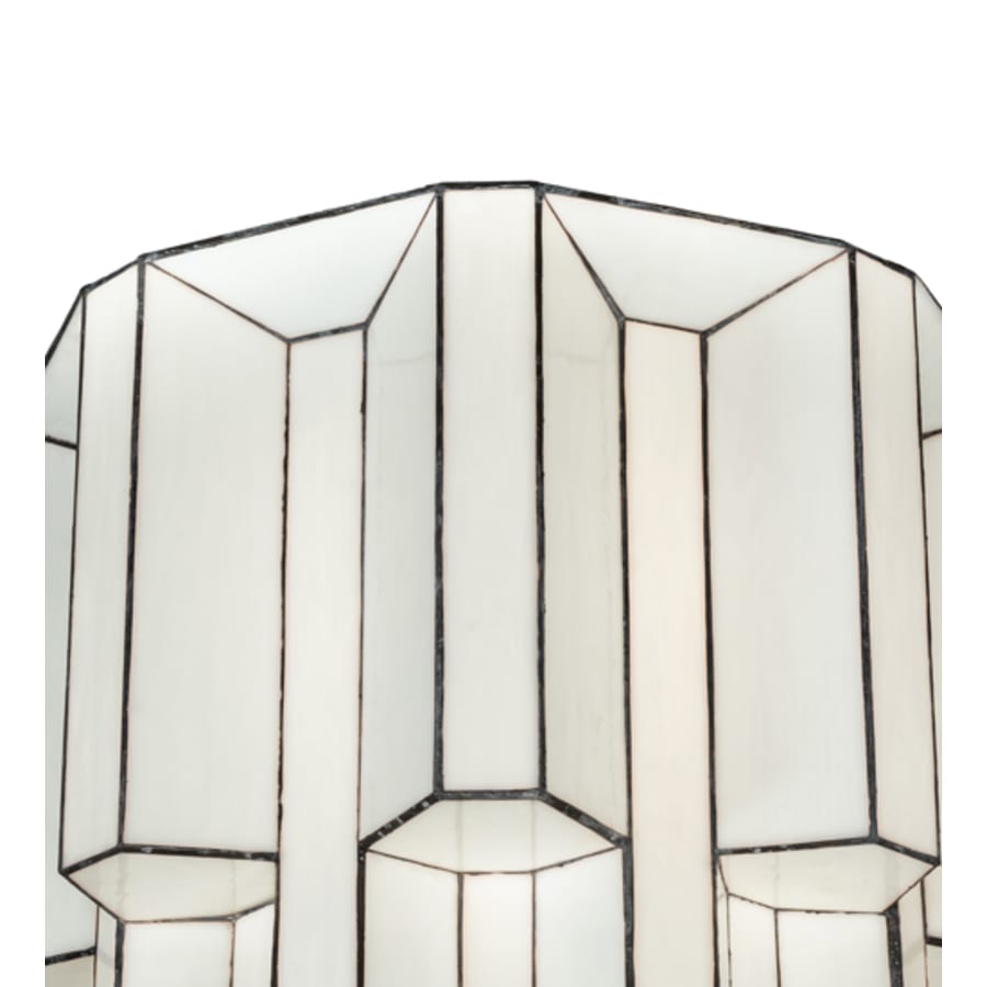 Meyda Tiffany Paramount 24" Wide Flush Mount Waterfall Ceiling Fixture - Antique Iron Gate Finish - Medium Bulb Base