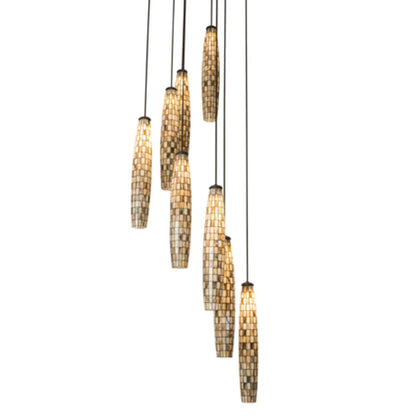 Meyda Tiffany 8 Light 48" Wide Multi Light Pendant