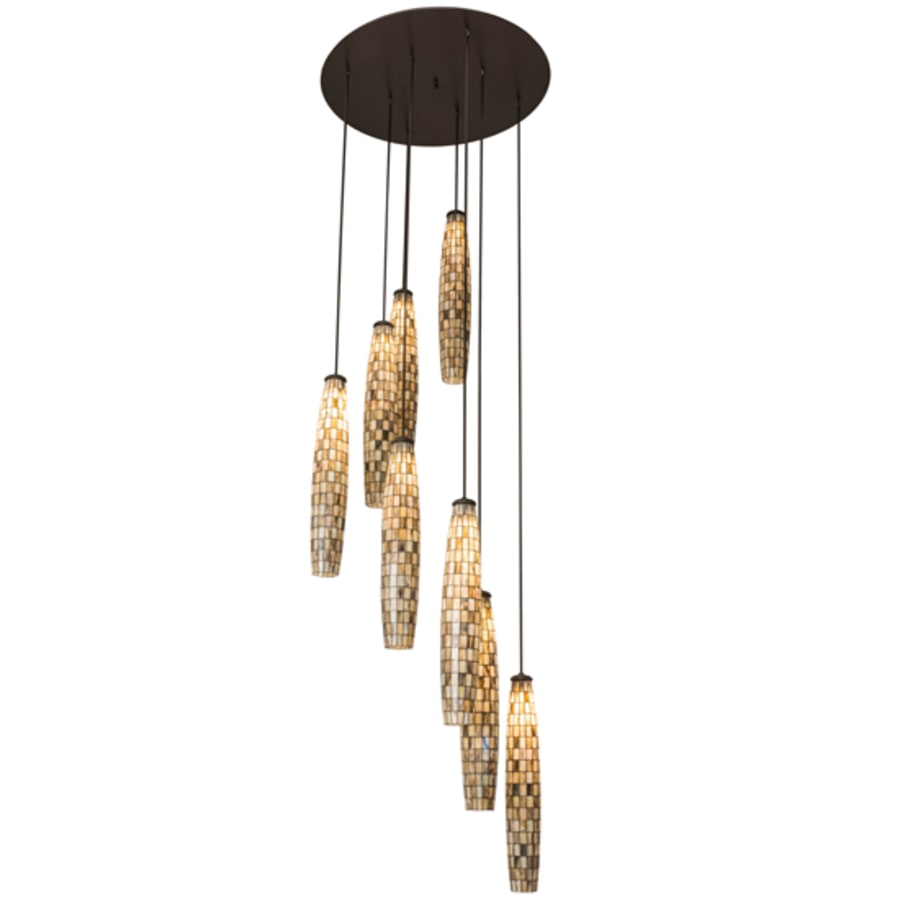 Meyda Tiffany 8 Light 48" Wide Multi Light Pendant