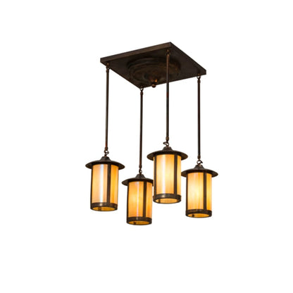 Meyda Tiffany 4 Light 28" Wide Multi Light Pendant
