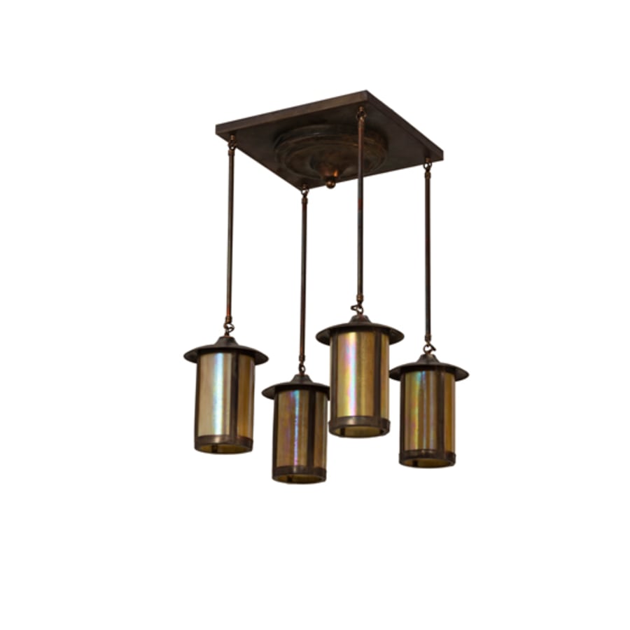 Meyda Tiffany 4 Light 28" Wide Multi Light Pendant