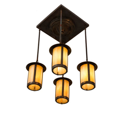 Meyda Tiffany 4 Light 28" Wide Multi Light Pendant