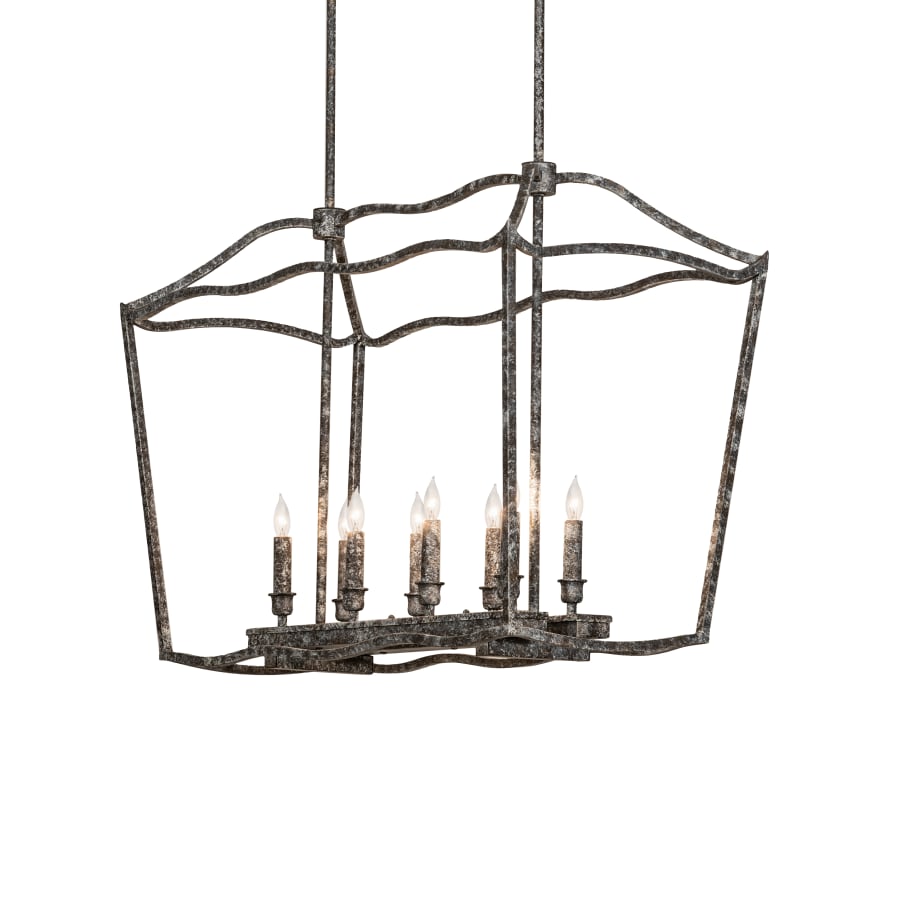 Meyda Tiffany Kitzi 8 Light 34" Wide Taper Candle Style Chandelier