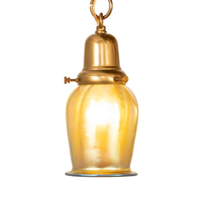 Meyda Tiffany Revival Favrile 3 Light 18" Wide Semi-Flush Ceiling Fixture